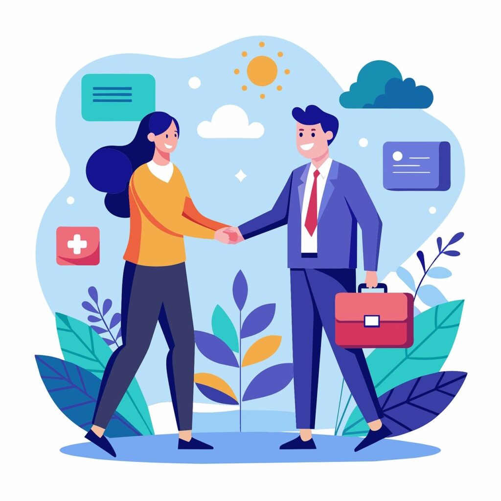 ai generated, coworkers, handshake-8772394.jpg